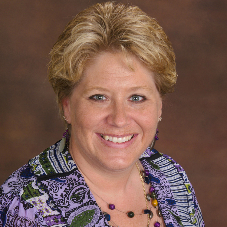 Head shot of Pam Krejce